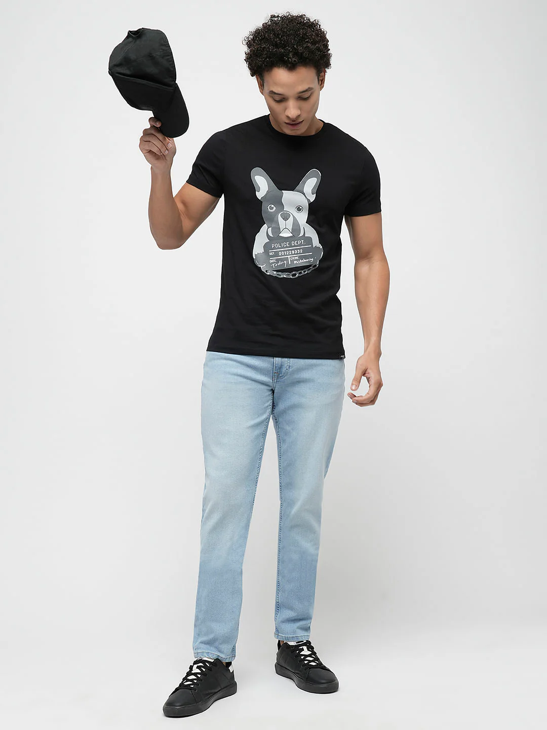 PRODUKT by JACK&JONES Light Blue Mid Rise Slim Jeans - Image 5