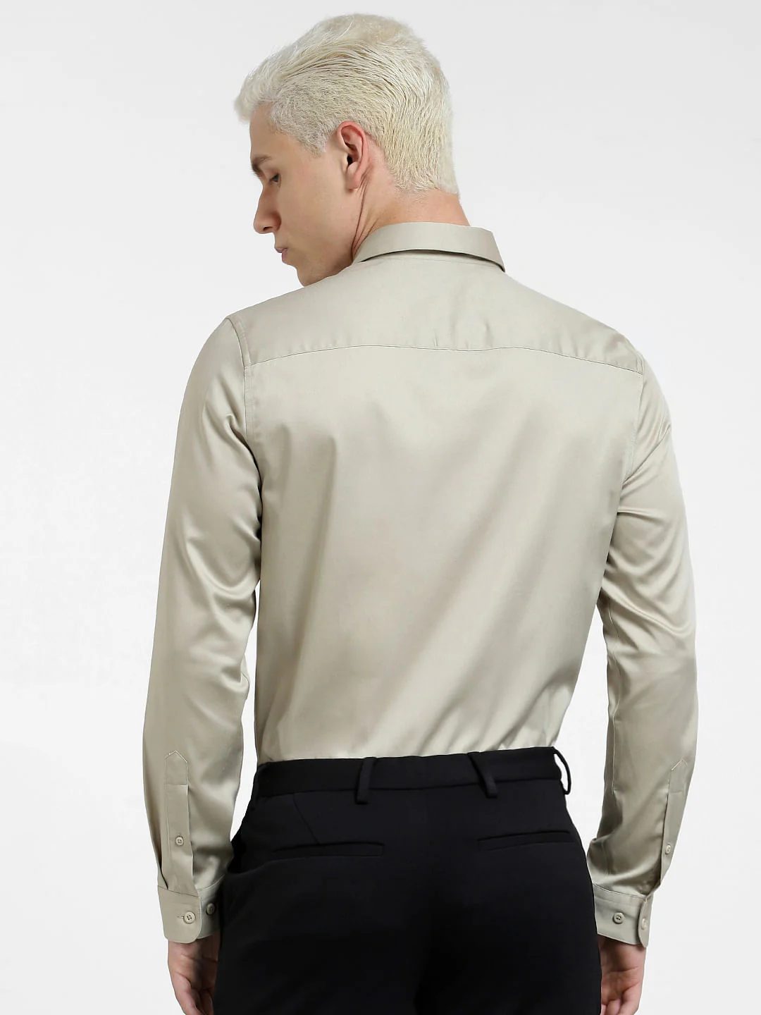 Light Brown Full Sleeves Shirt - Image 4