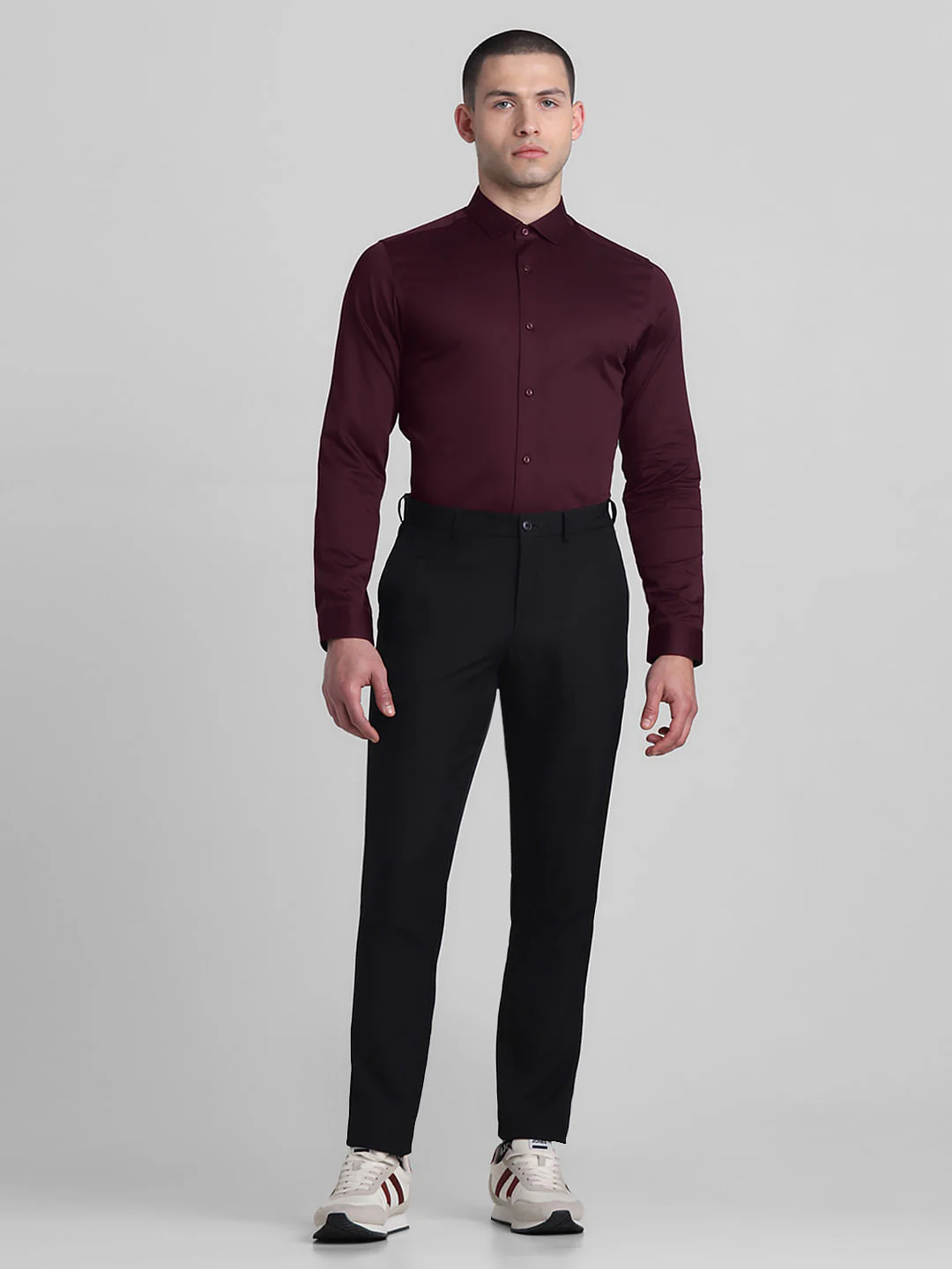 Maroon Full Sleeves Shirt - Image 6