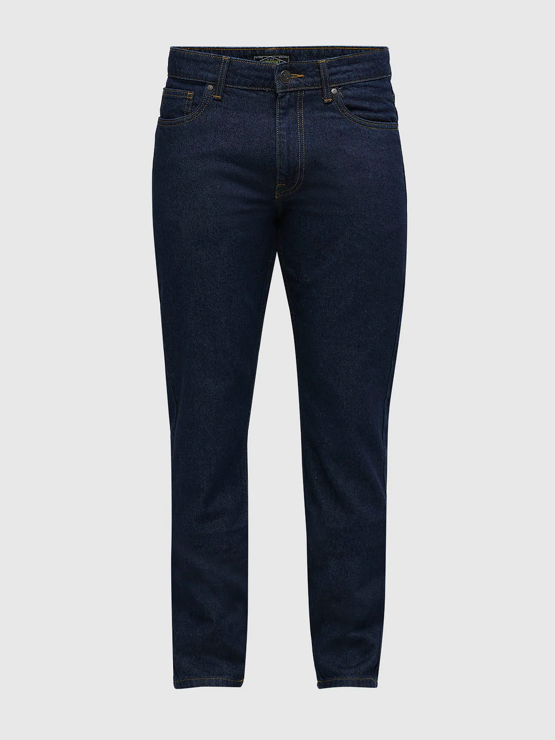 PRODUKT by JACK&JONES Dark Blue Mid Rise Regular Fit Jeans - Image 7