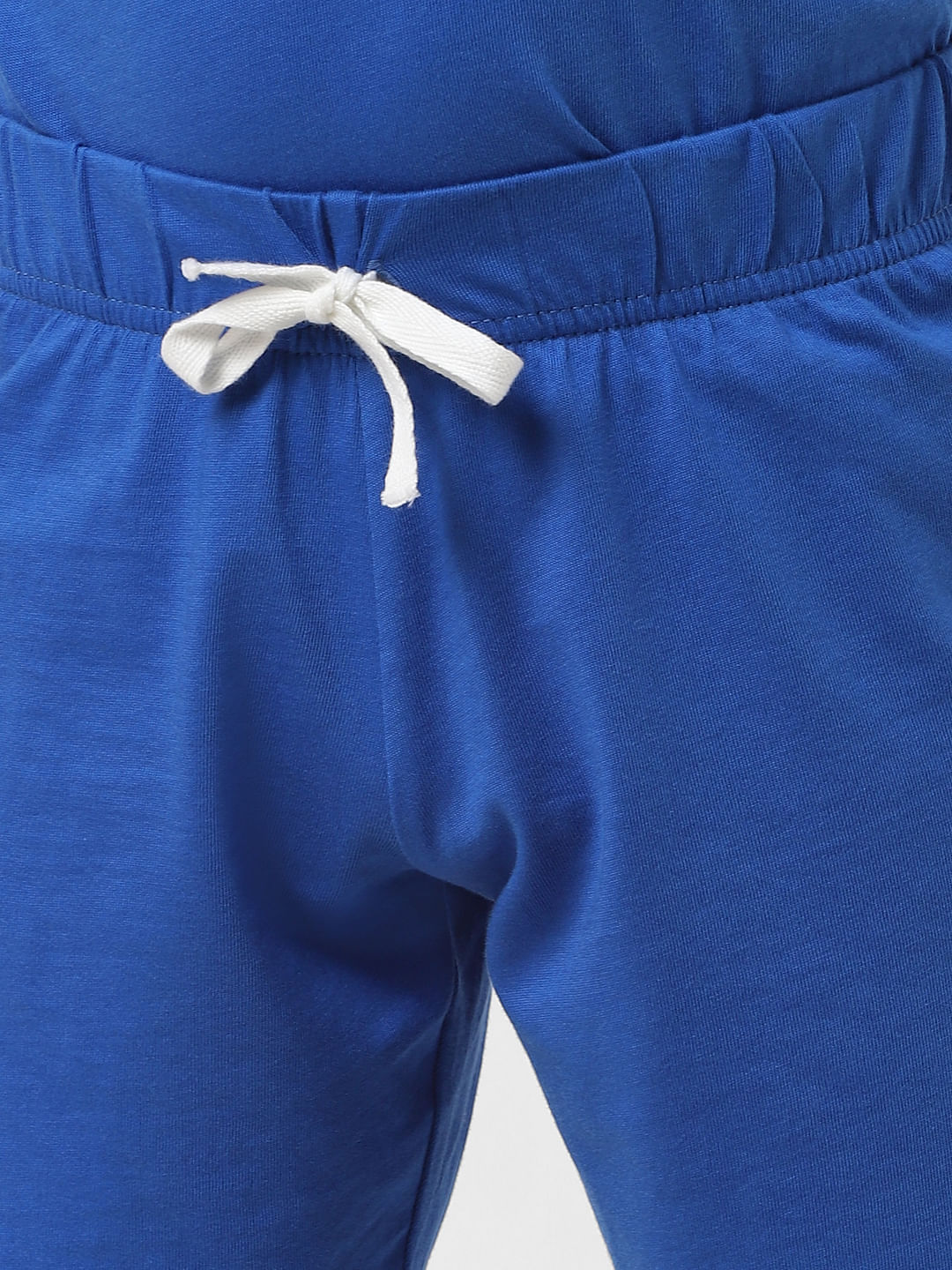 Boys Blue T-shirt & Shorts Sleepwear Set - Image 6
