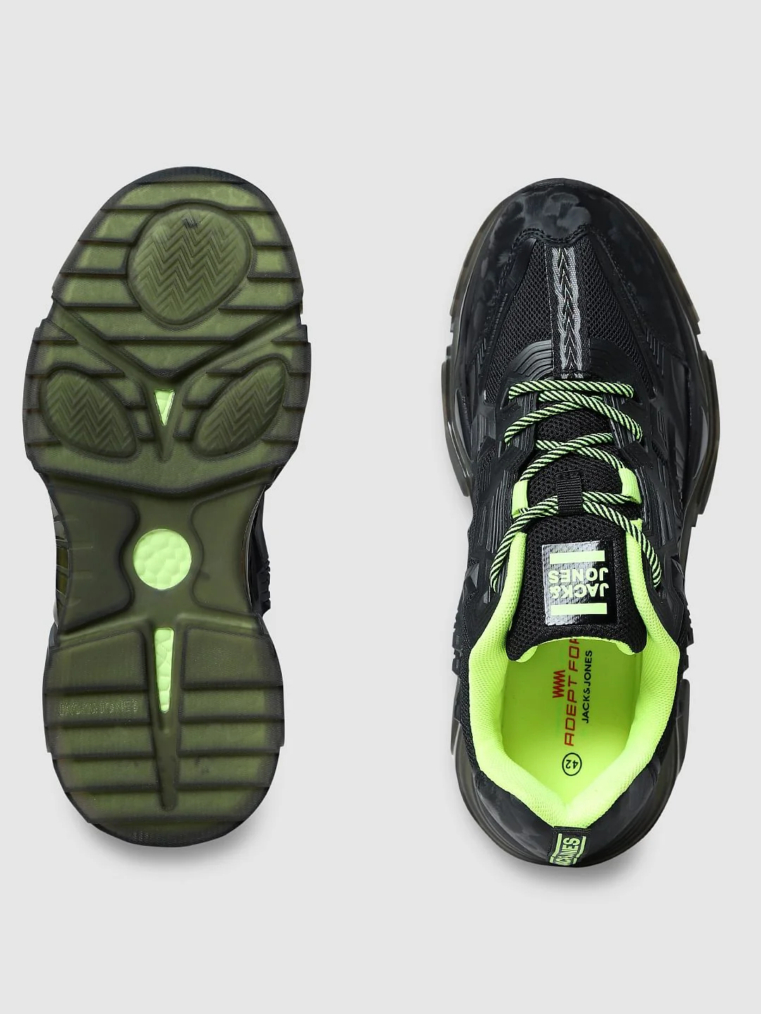 Black Chunky Sneakers - Image 5