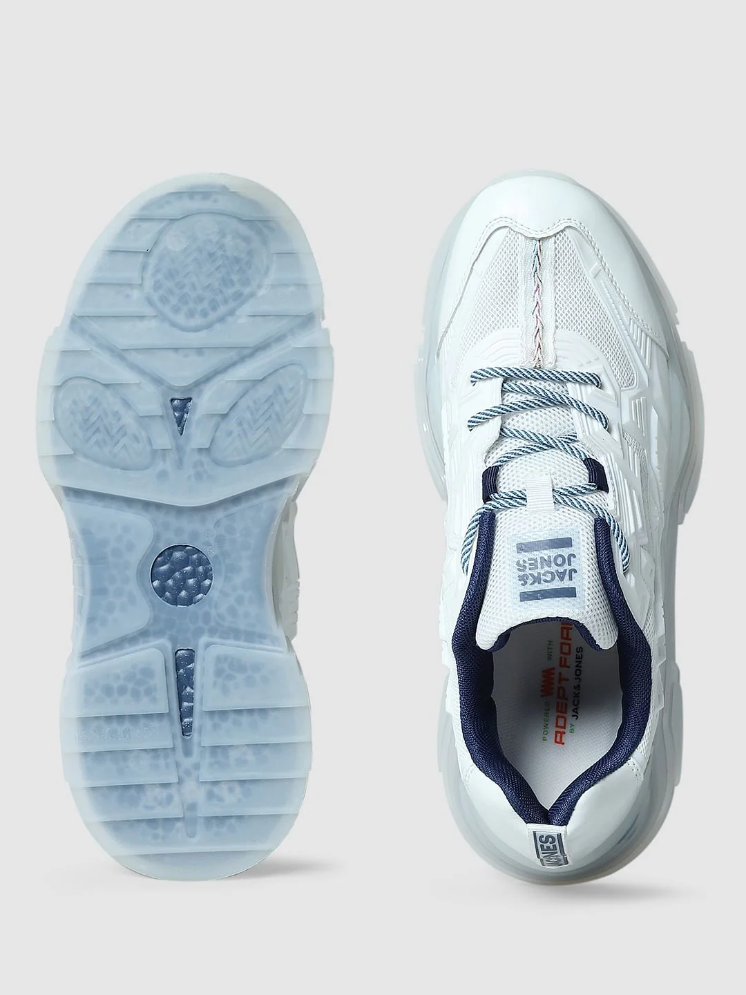 White Chunky Sneakers - Image 5