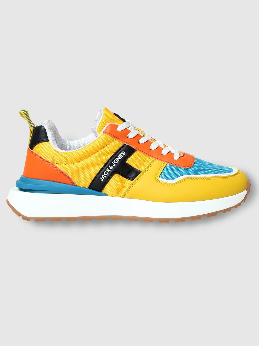 Yellow Colourblocked Sneakers - Image 3