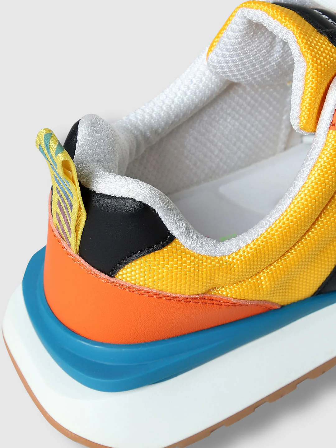 Yellow Colourblocked Sneakers - Image 8
