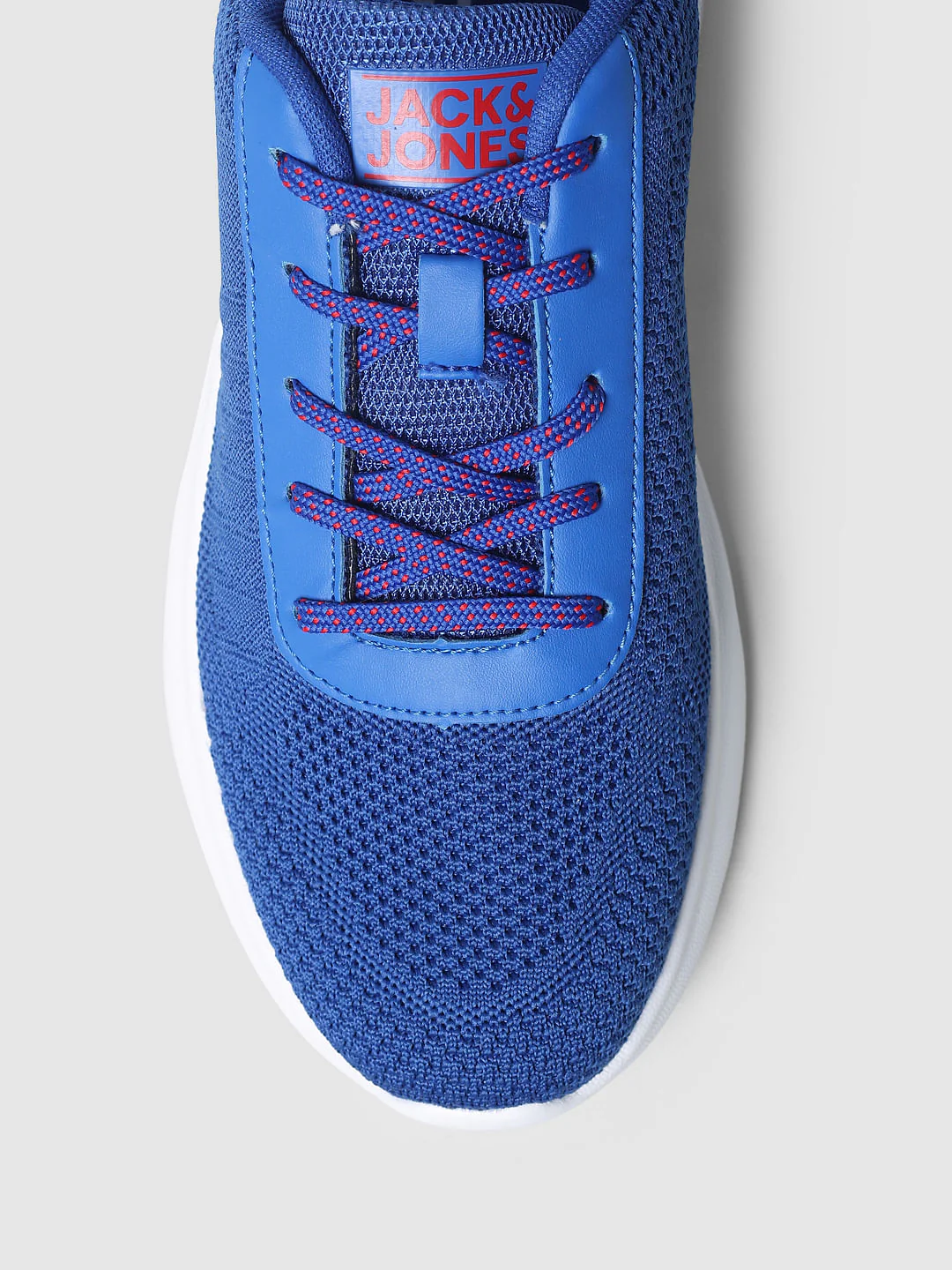 Blue Mesh Lace-Up Sneakers - Image 7