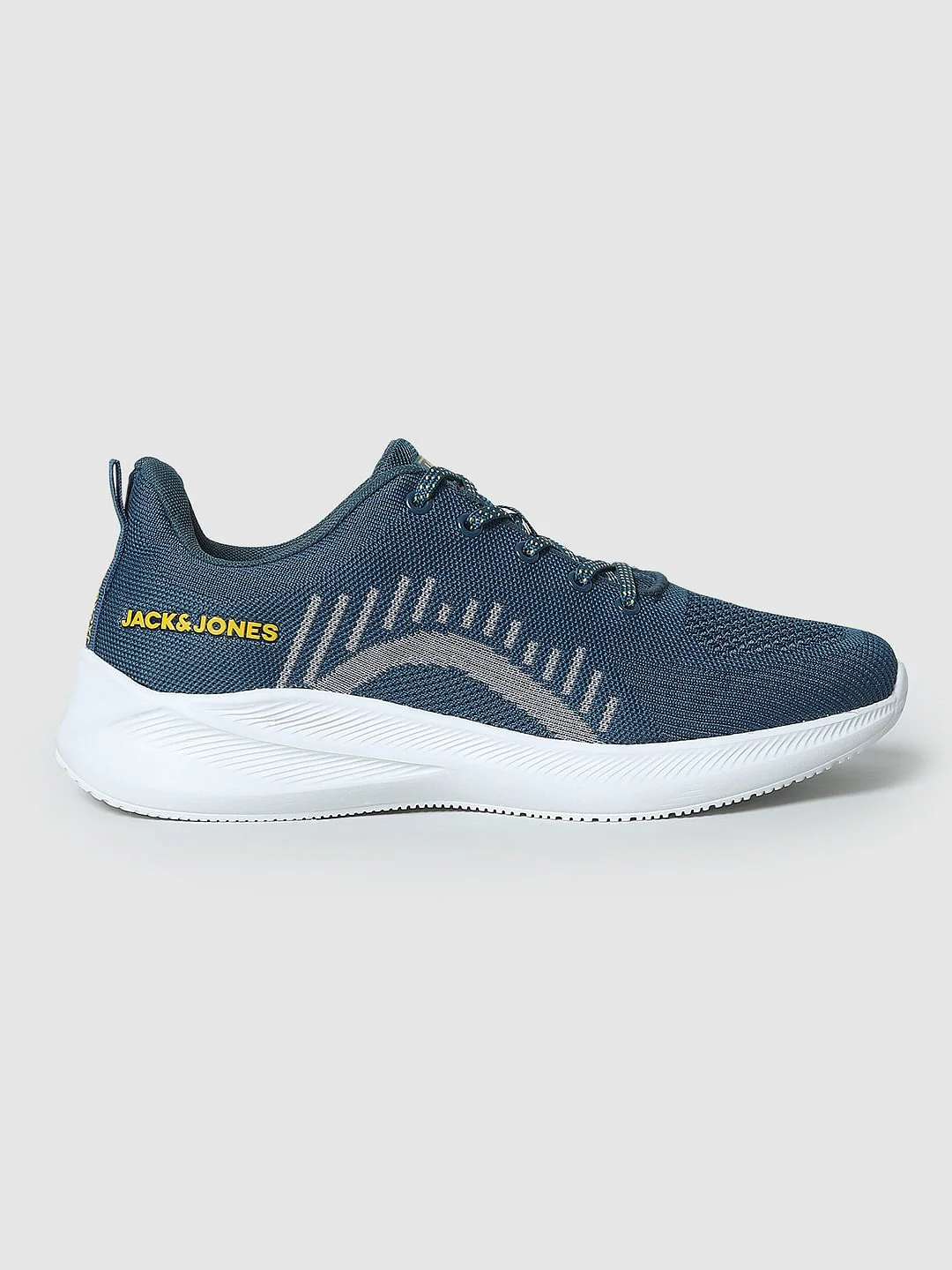 Dark Blue Logo Print Sneakers - Image 3