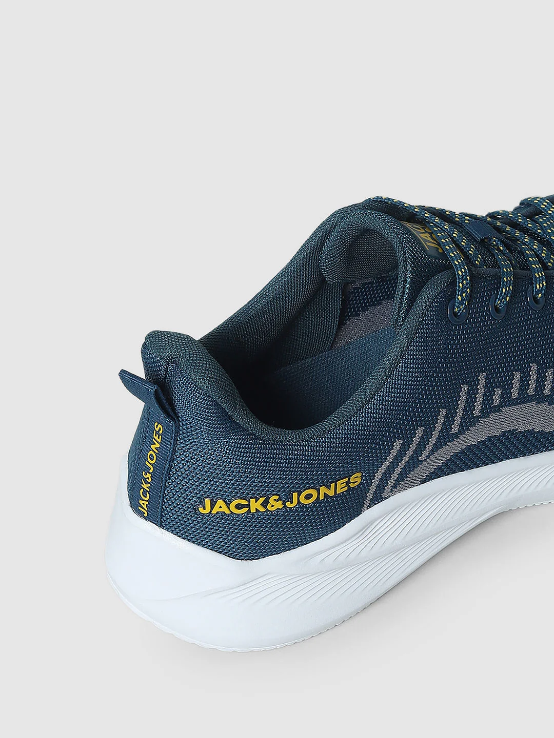 Dark Blue Logo Print Sneakers - Image 8