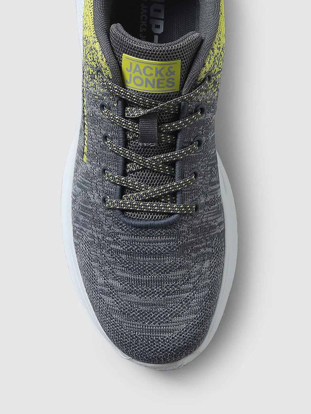 Grey Gradient Lace-Up Sneakers - Image 7