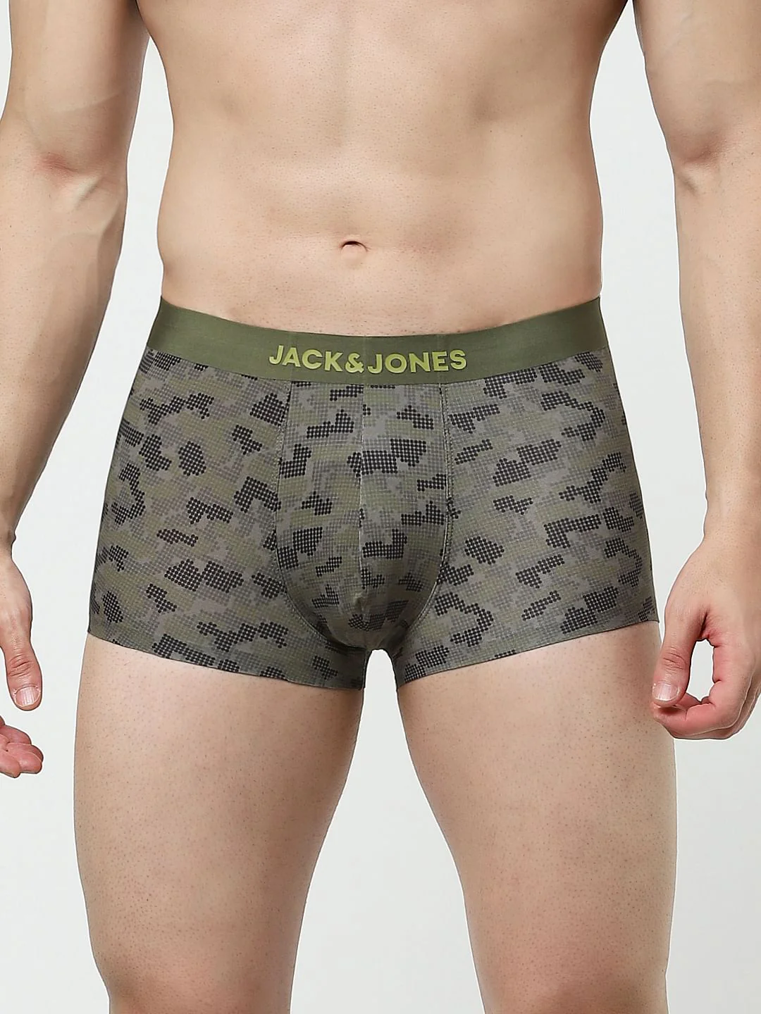 Green Printed Trunks - Image 2