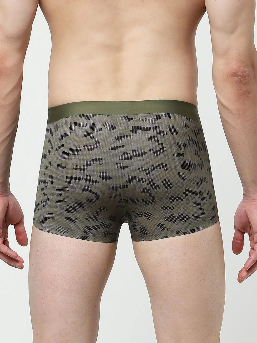 Green Printed Trunks - Image 4