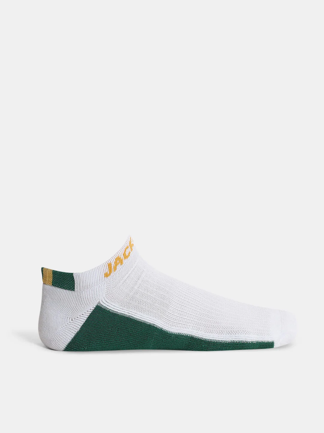 Pack of 3 Ankle Length Socks - Black, Blue & Green - Image 5