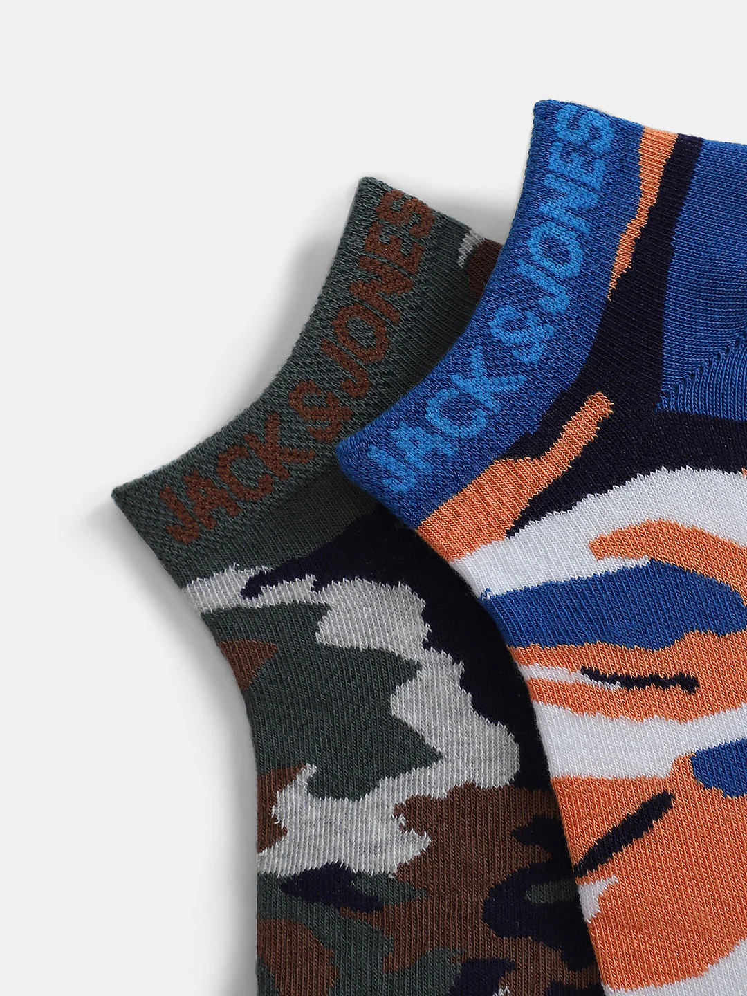 Pack of 2 Camo Print Ankle Length Socks - Image 2