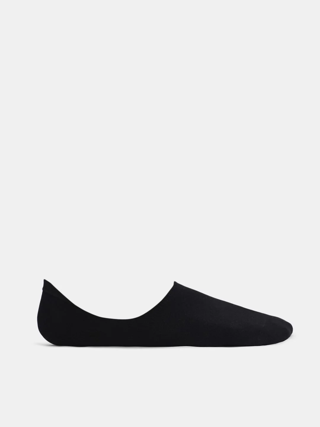 Pack Of 3 White No Show Socks - Grey, White & Black - Image 5