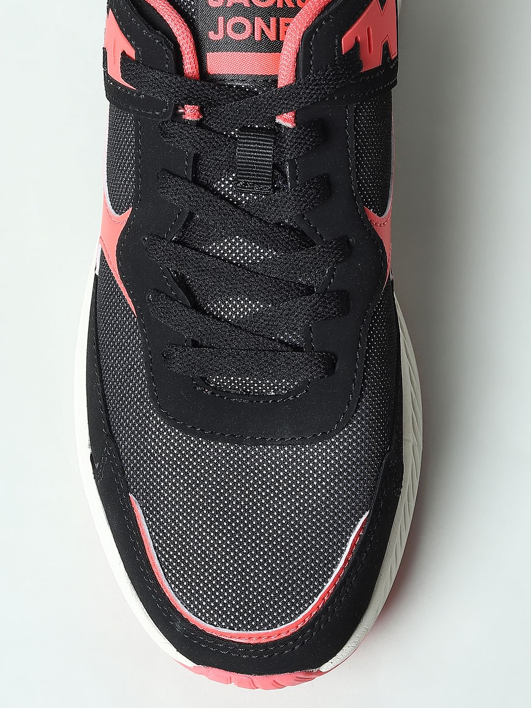 Black Colourblocked Sneakers - Image 10