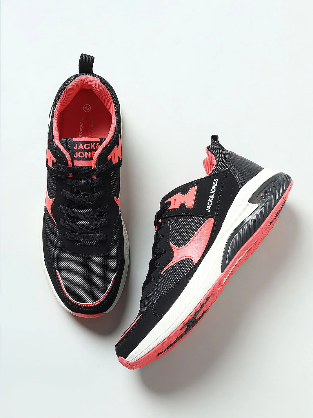 Black Colourblocked Sneakers - Image 6