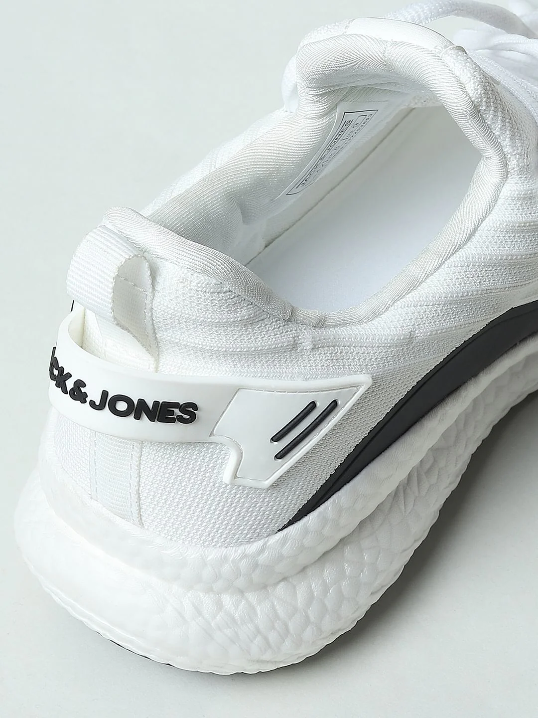 White Colourblocked Sneakers - Image 11
