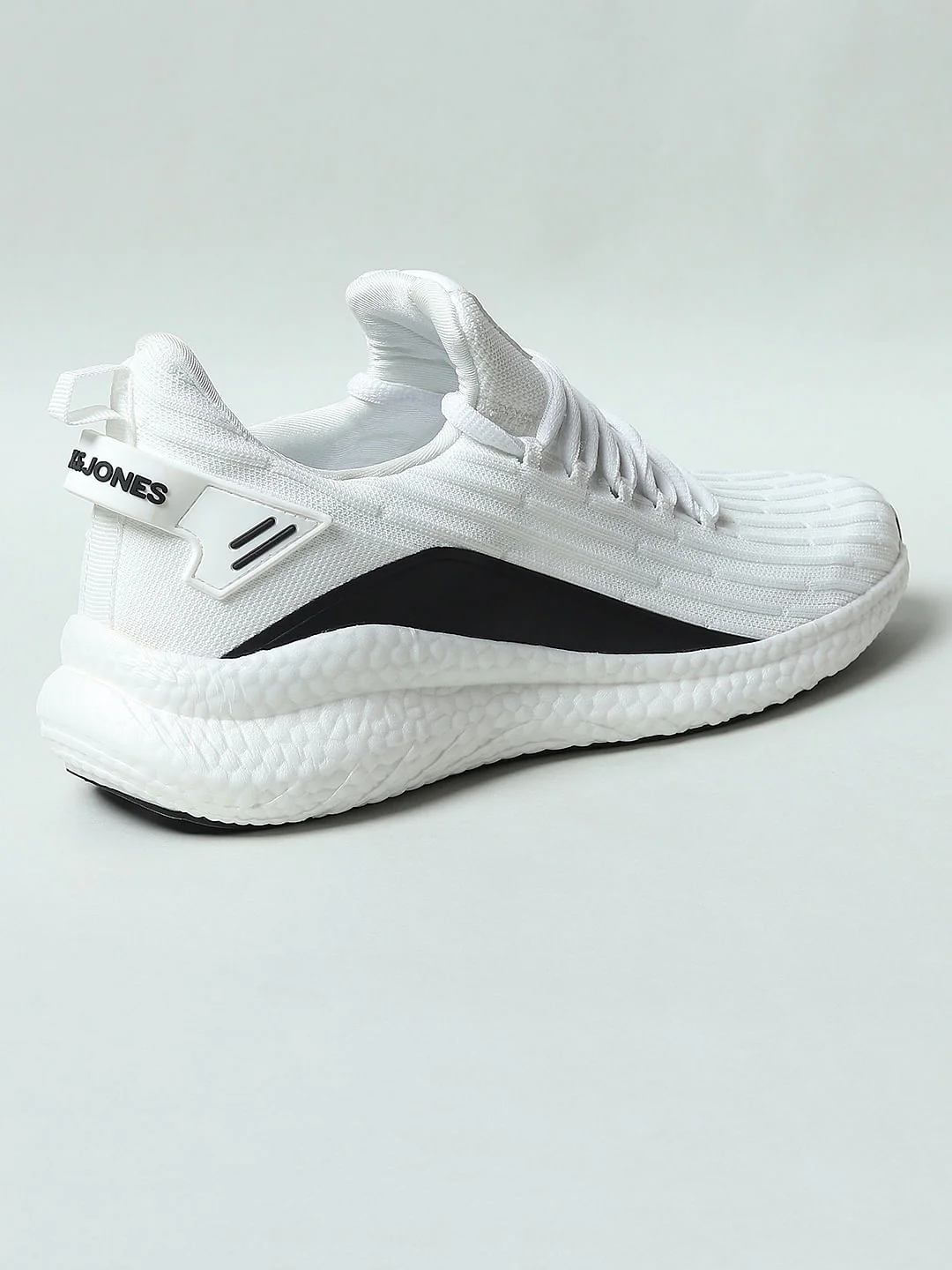 White Colourblocked Sneakers - Image 4