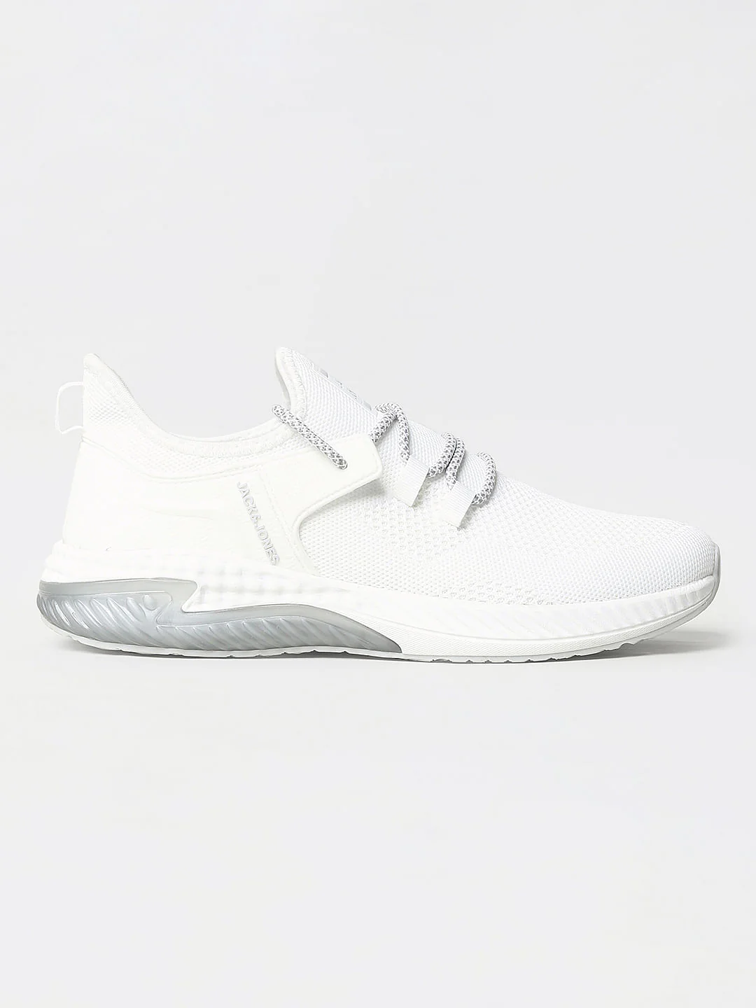 White Lace Up Sneakers