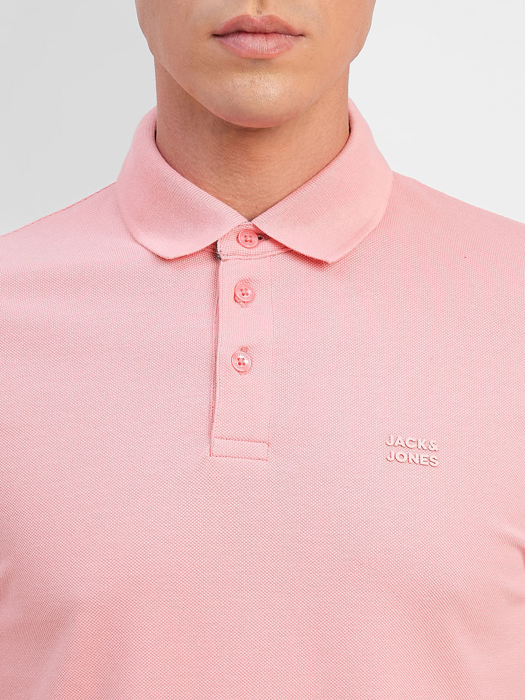 Pink Polo Neck T-shirt - Image 5