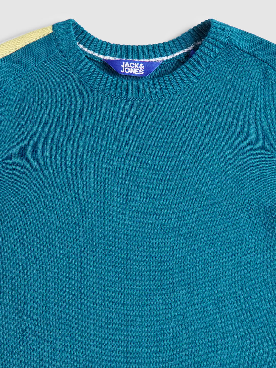 BOYS Blue Tape Detail Pullover - Image 3