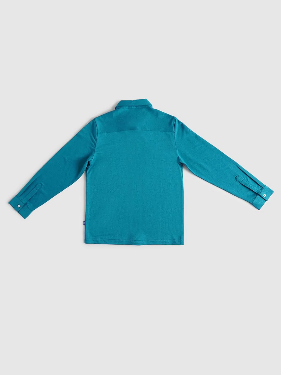 BOYS Blue Jersey Full Sleeves Shirt - Image 2
