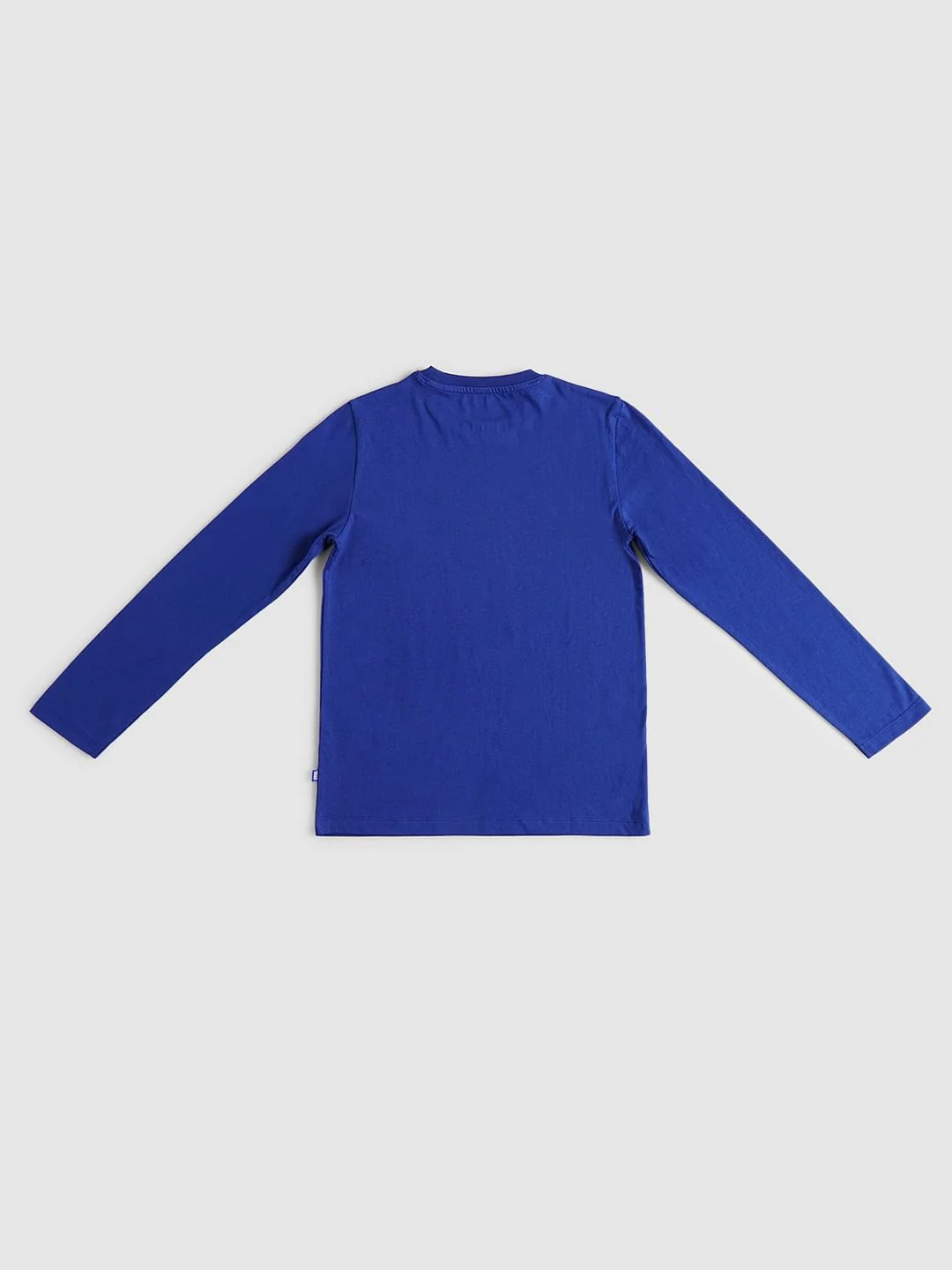 BOYS Blue Graphic Print Crew Neck T-shirt - Image 2