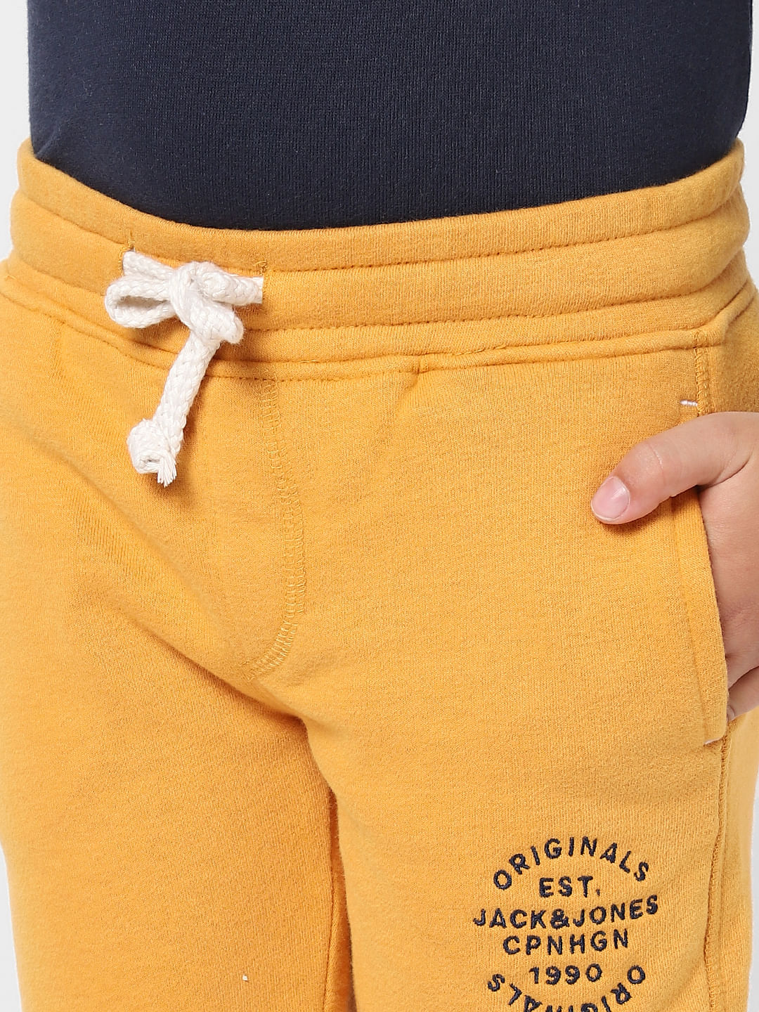 BOYS Yellow Sweatshorts - Image 5