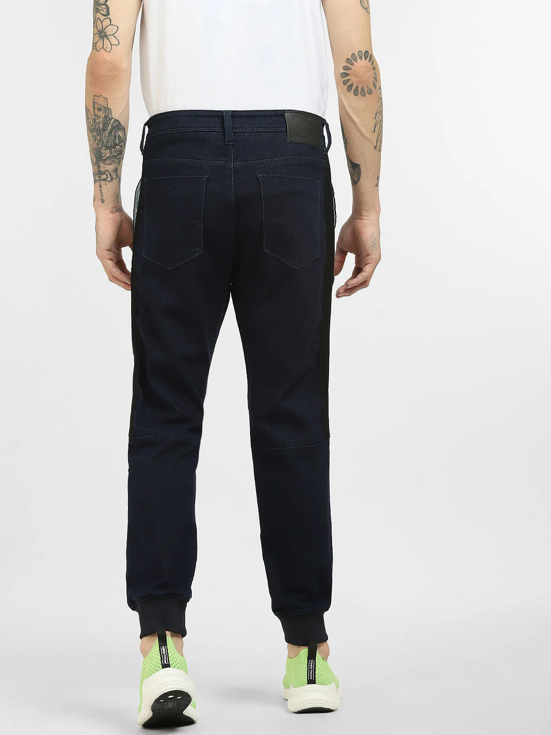 Dark Blue Low Rise Anti-Fit Jeans - Image 4