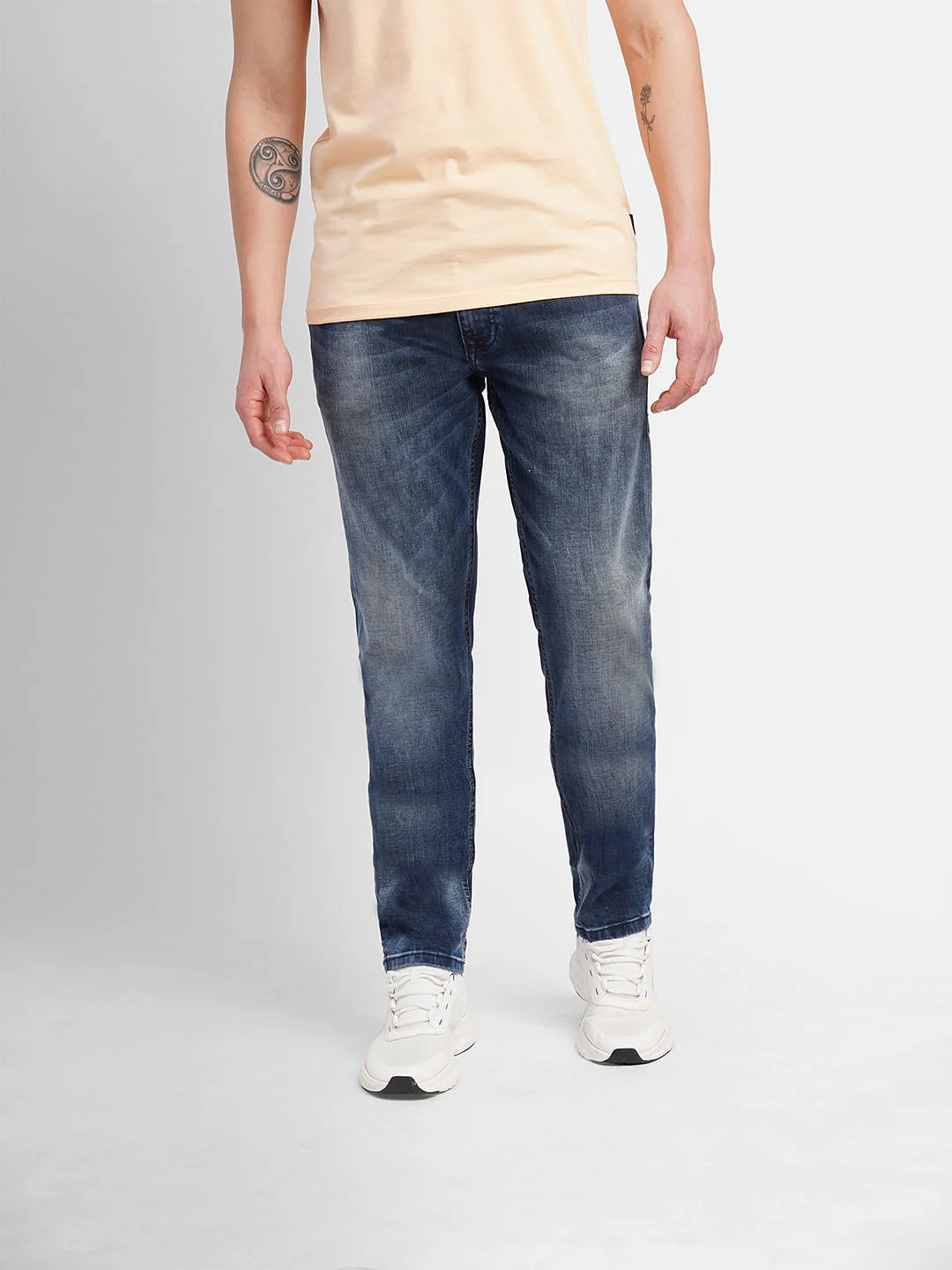 Blue Low Rise Ben Skinny Jeans - Image 2