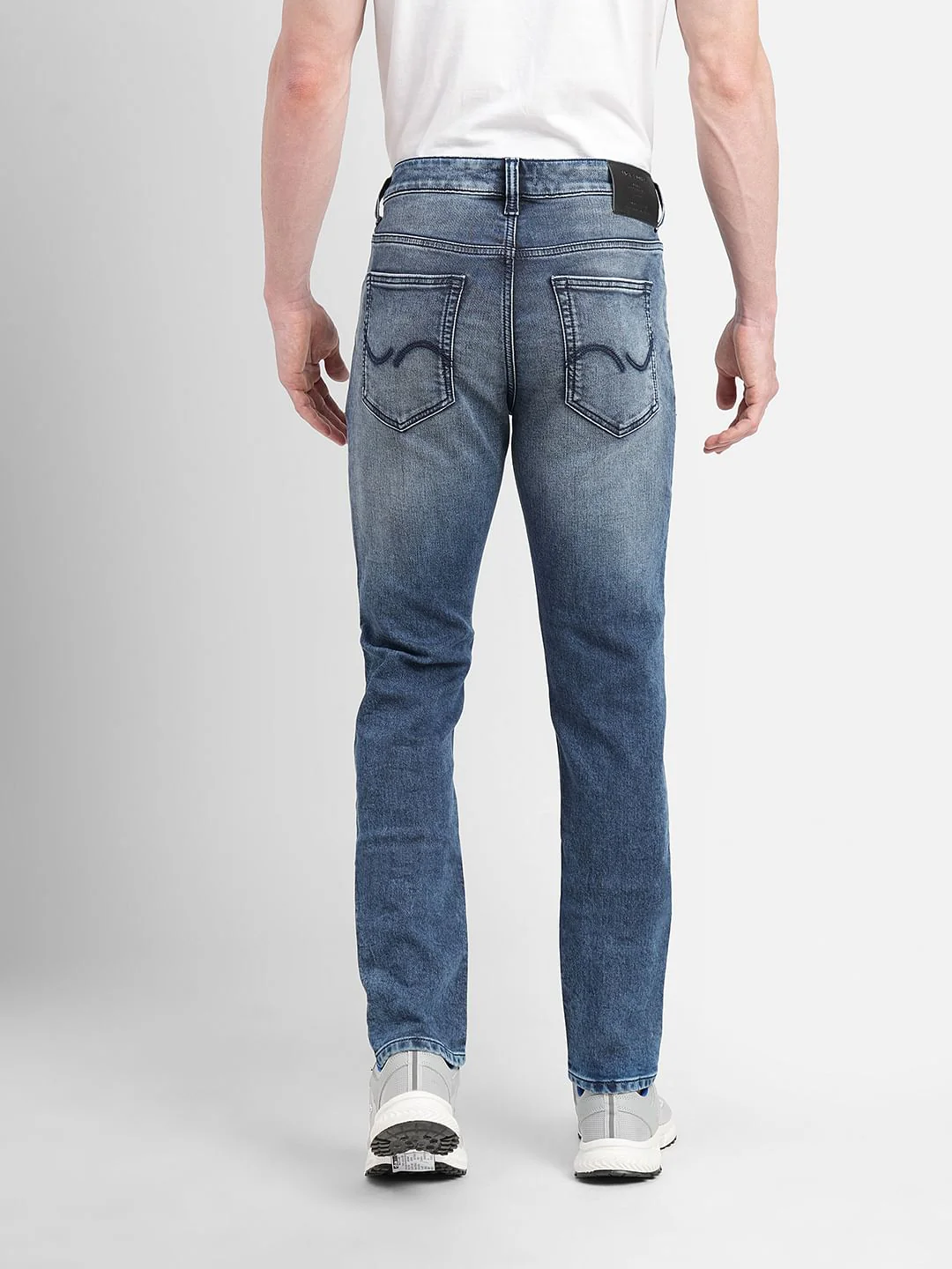 Blue Low Rise Glenn Slim Fit Jeans - Image 4