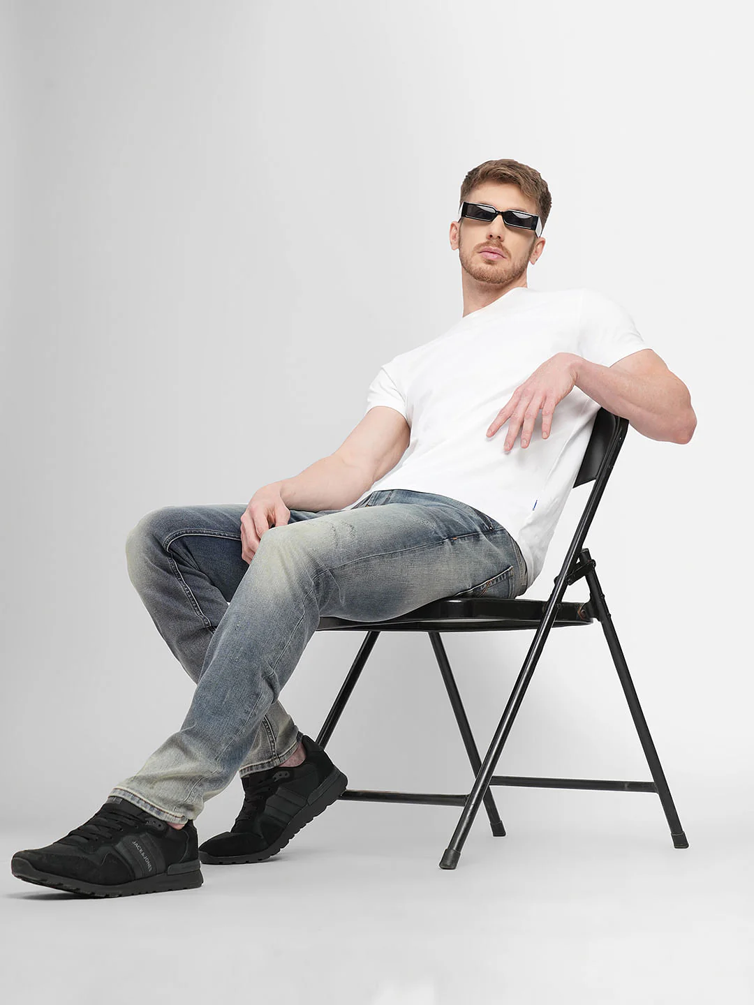 Blue Low Rise Ben Skinny Jeans