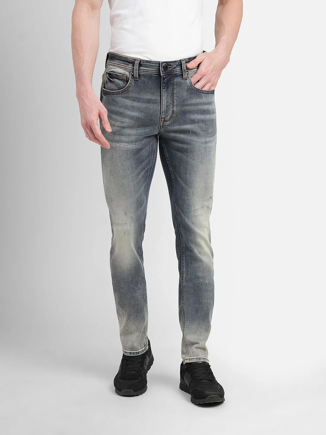 Blue Low Rise Ben Skinny Jeans - Image 2