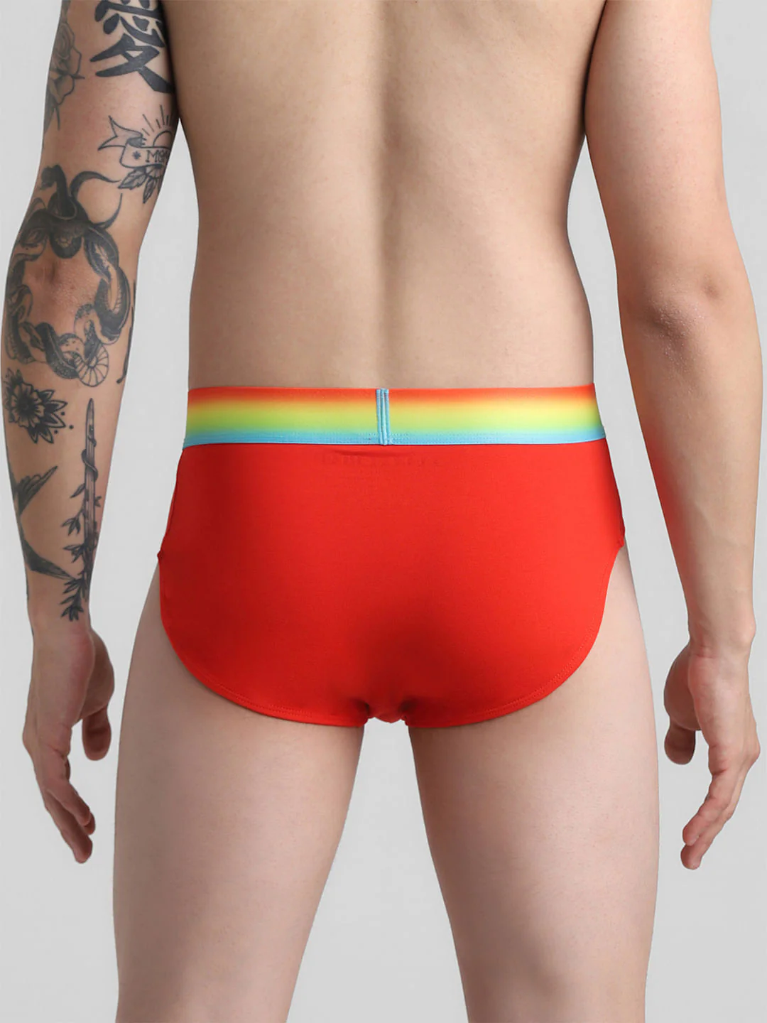 Red Logo Print Briefs - Image 3