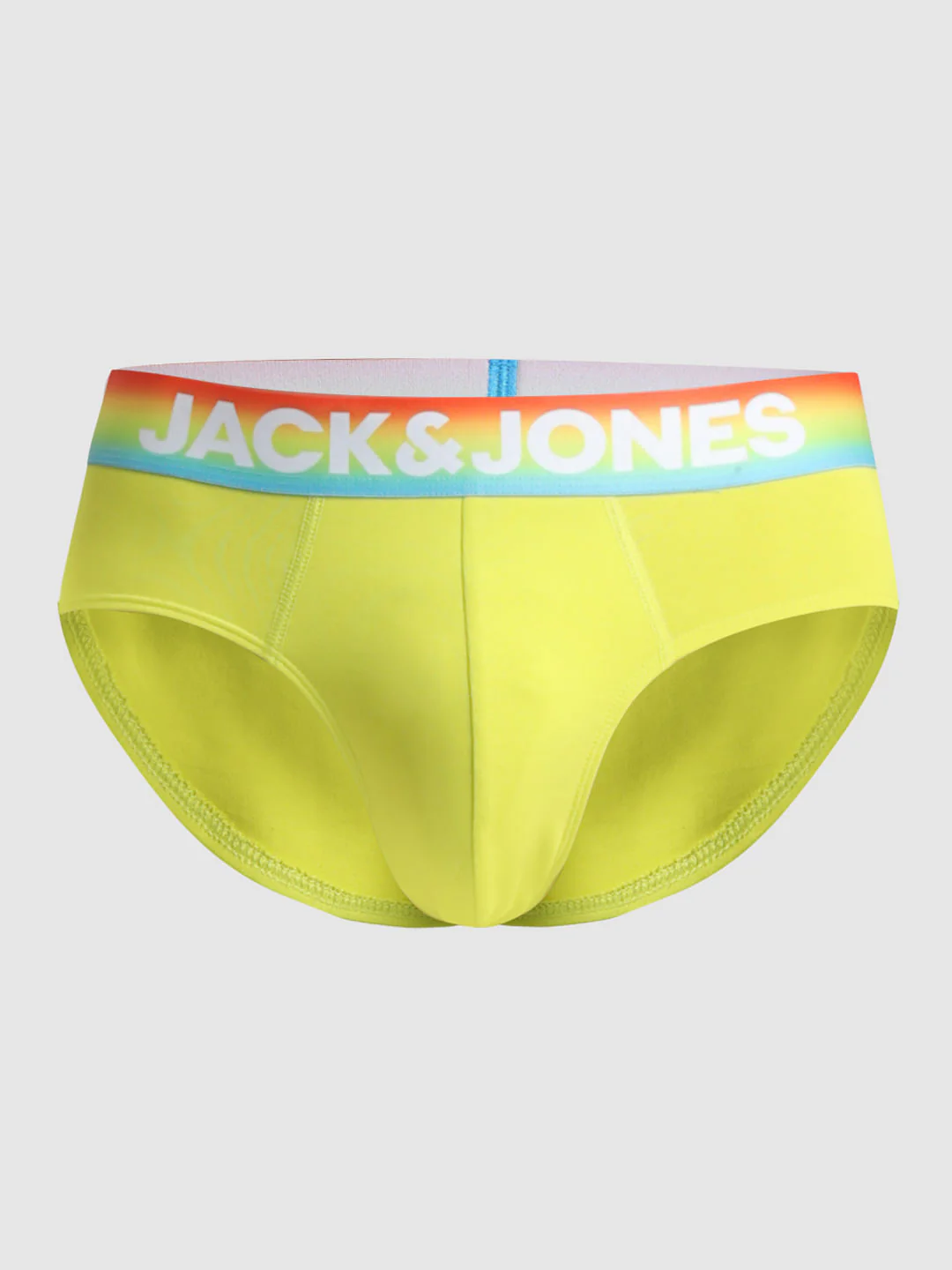 Yellow Logo Print Briefs - Image 6