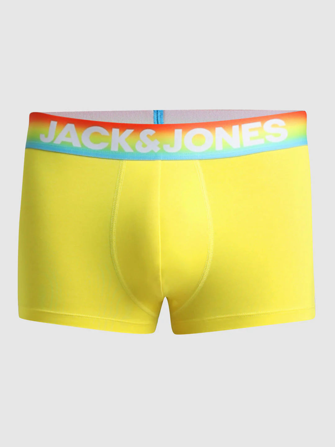 Yellow Logo Print Trunks - Image 6