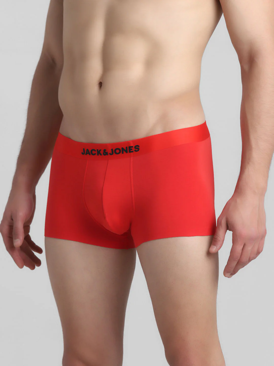 Bright Red Knitted Trunks - Image 2