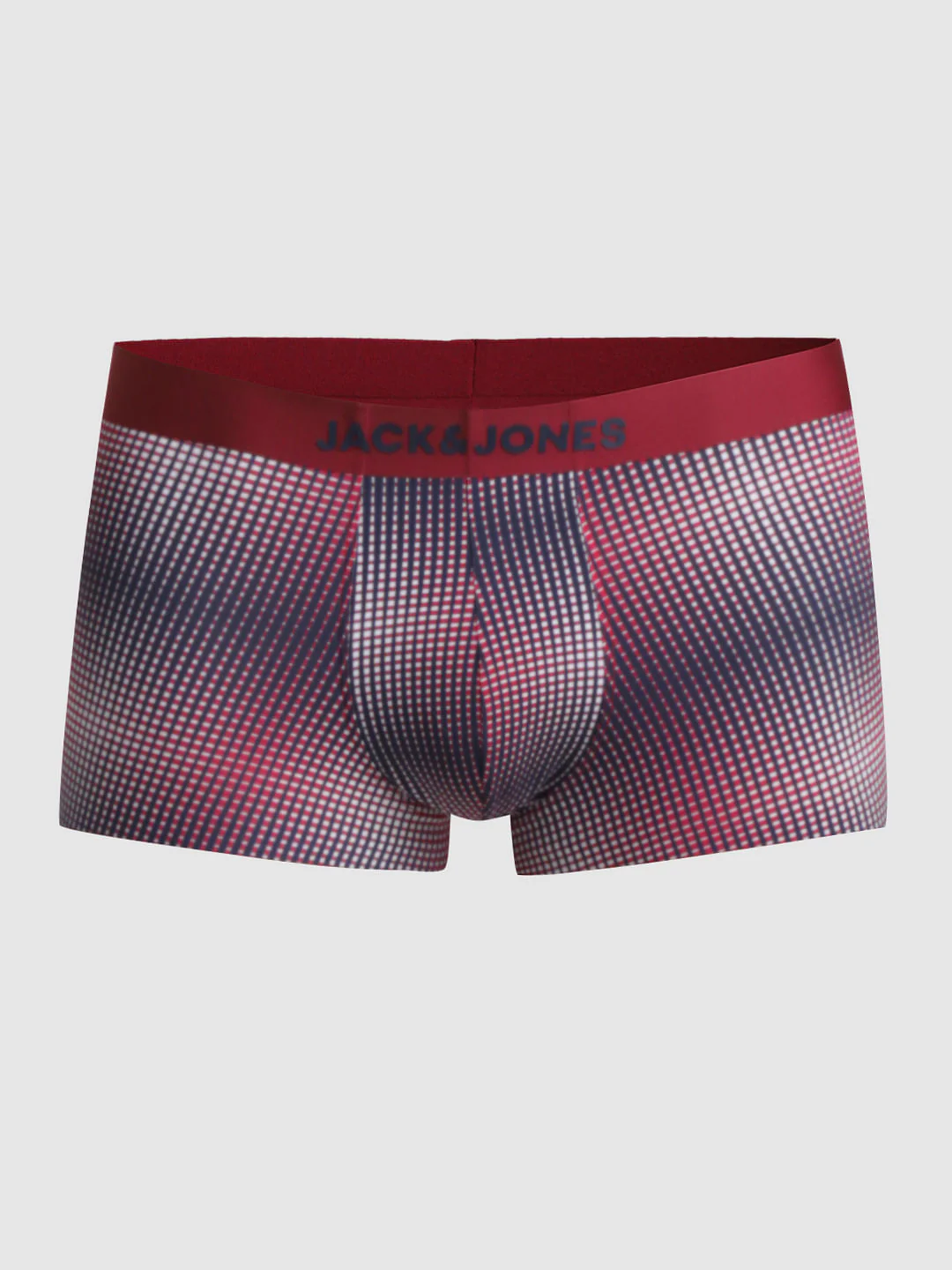 Dark Red Printed Trunks - Image 6