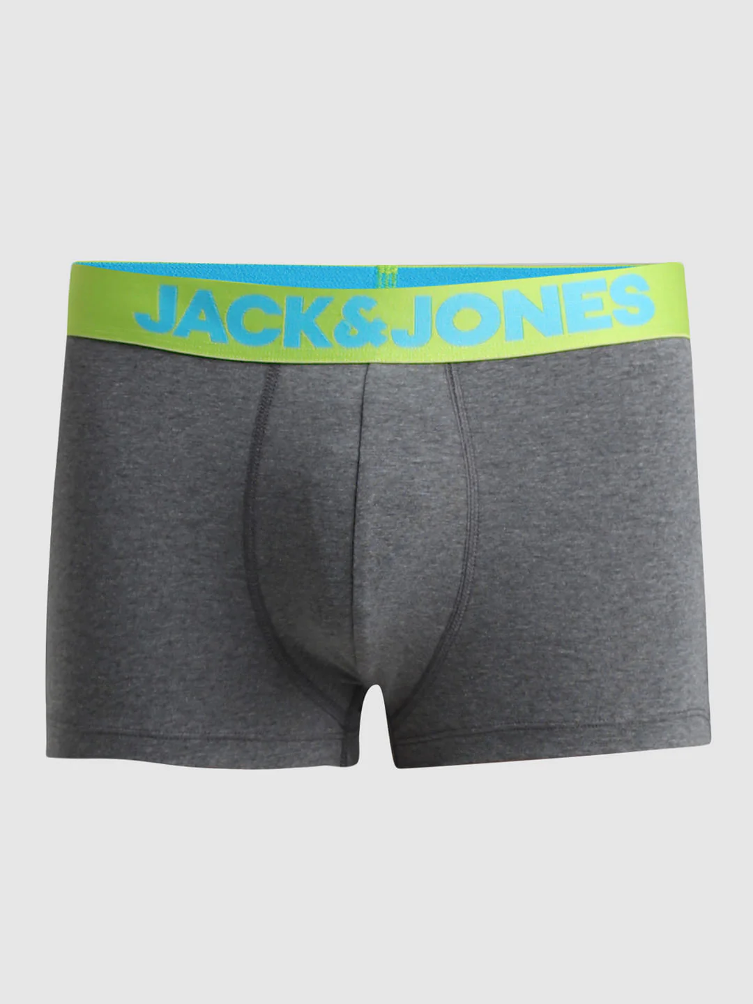 Pack Of 2 Blue & Grey Logo Print Trunks - Image 10