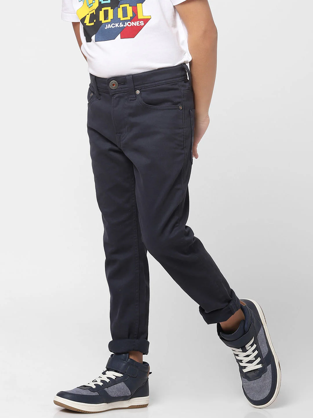 Boys Navy Blue Pants - Image 2
