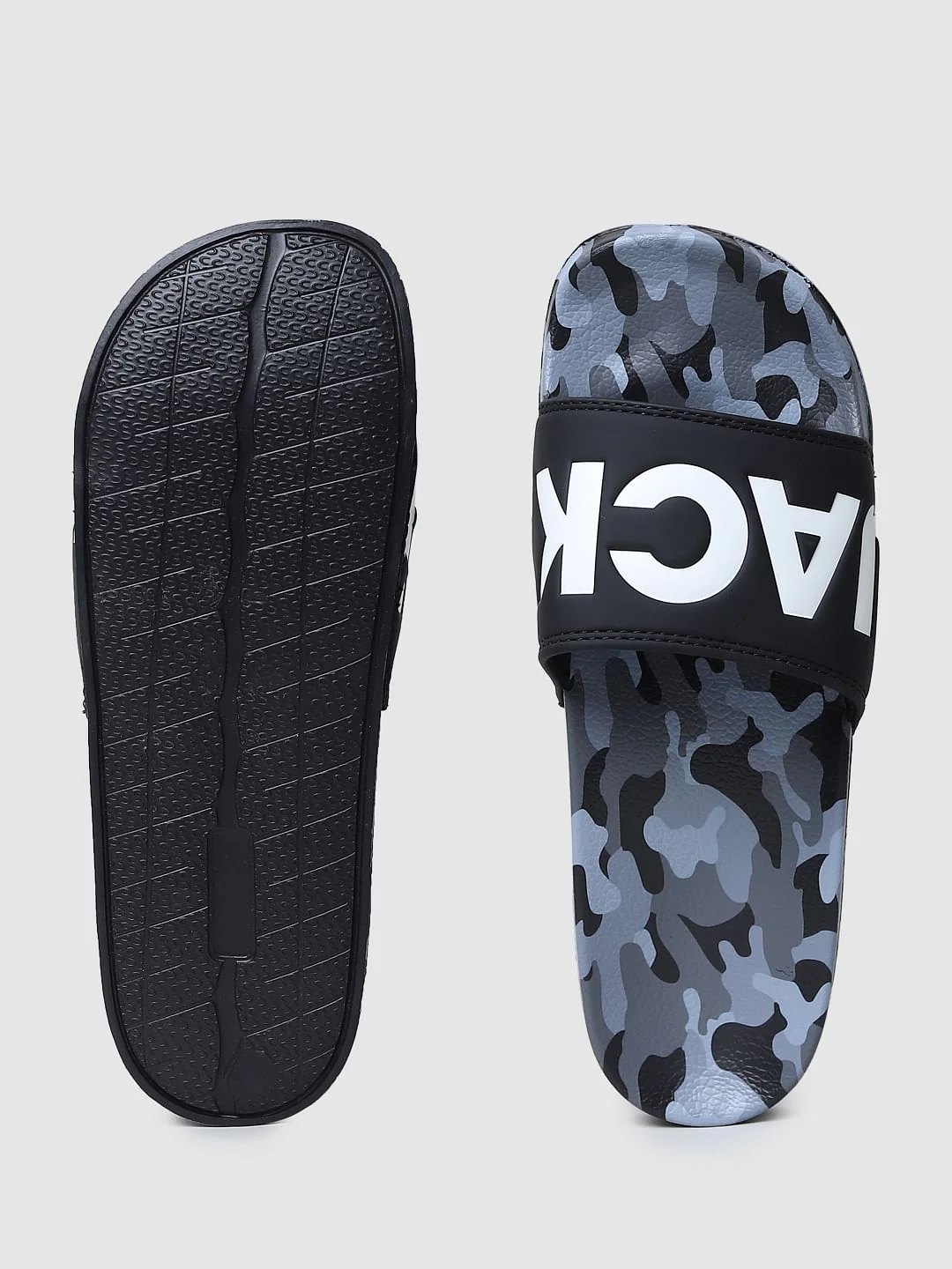 Black Camo Print Sliders - Image 5