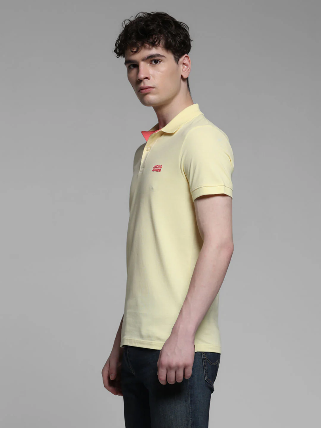 YELLOW COTTON POLO - Image 3