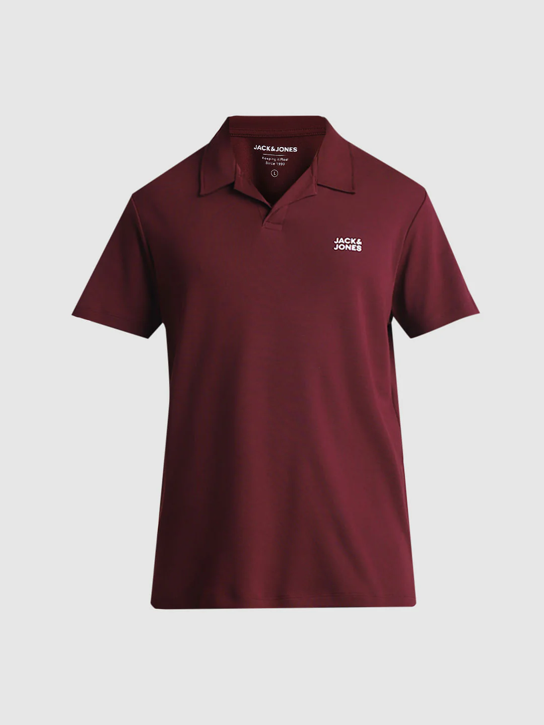 Maroon Polo T-shirt - Image 7