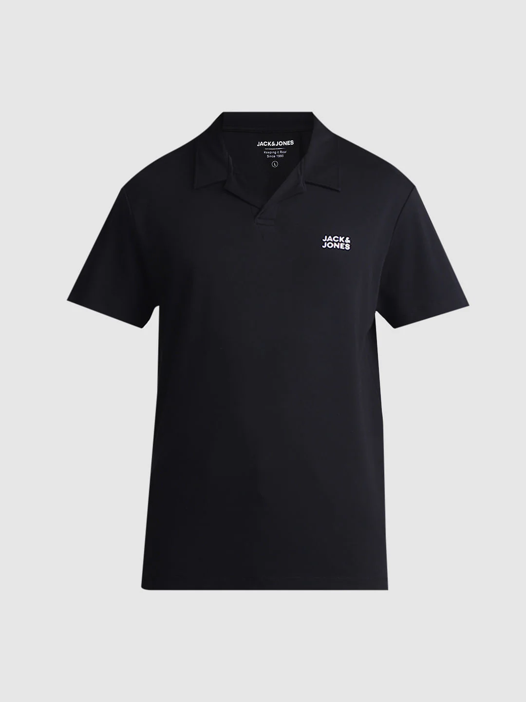 Jet Black Polo T-shirt - Image 7