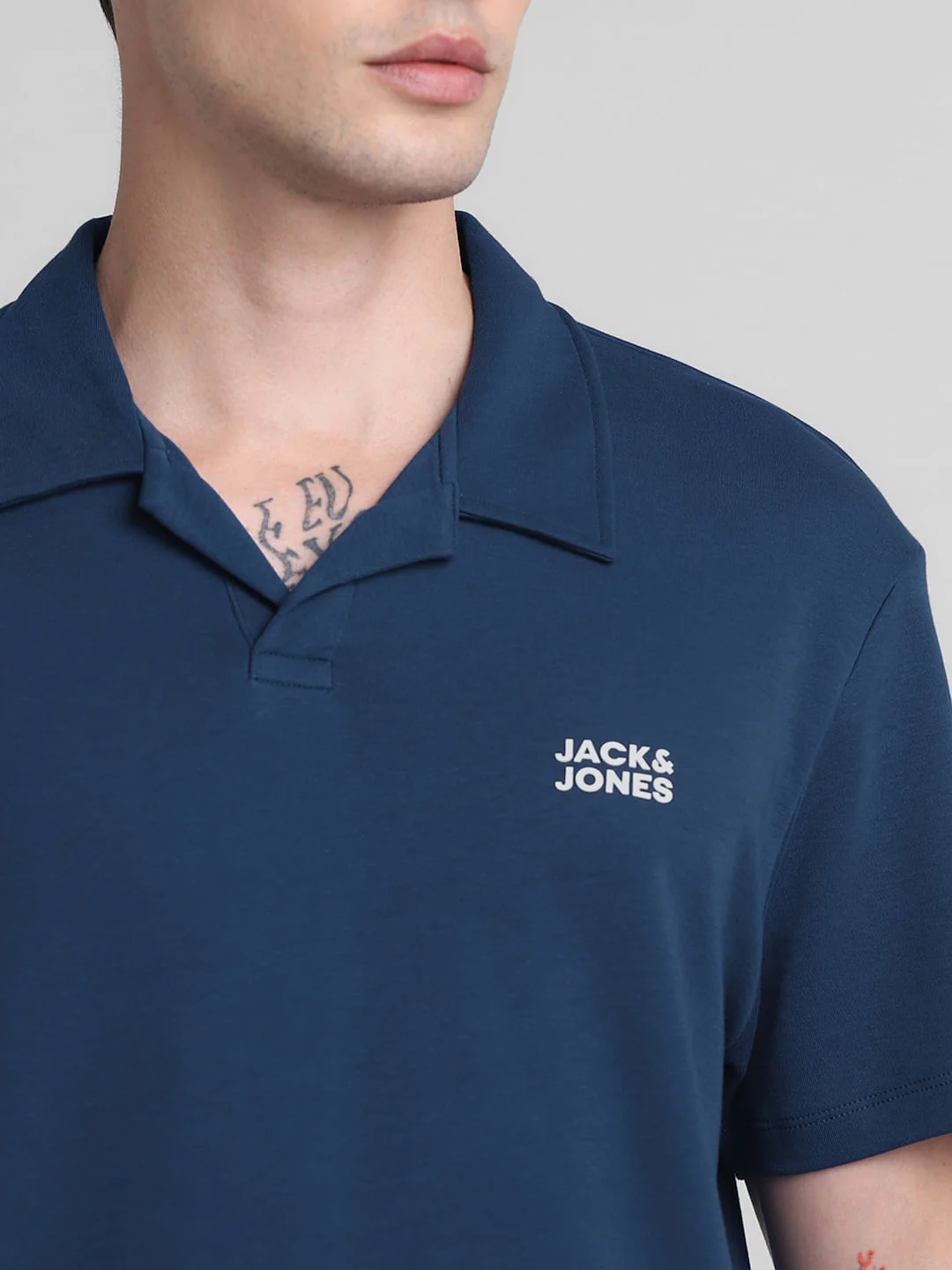 Dark Blue Polo T-shirt - Image 5