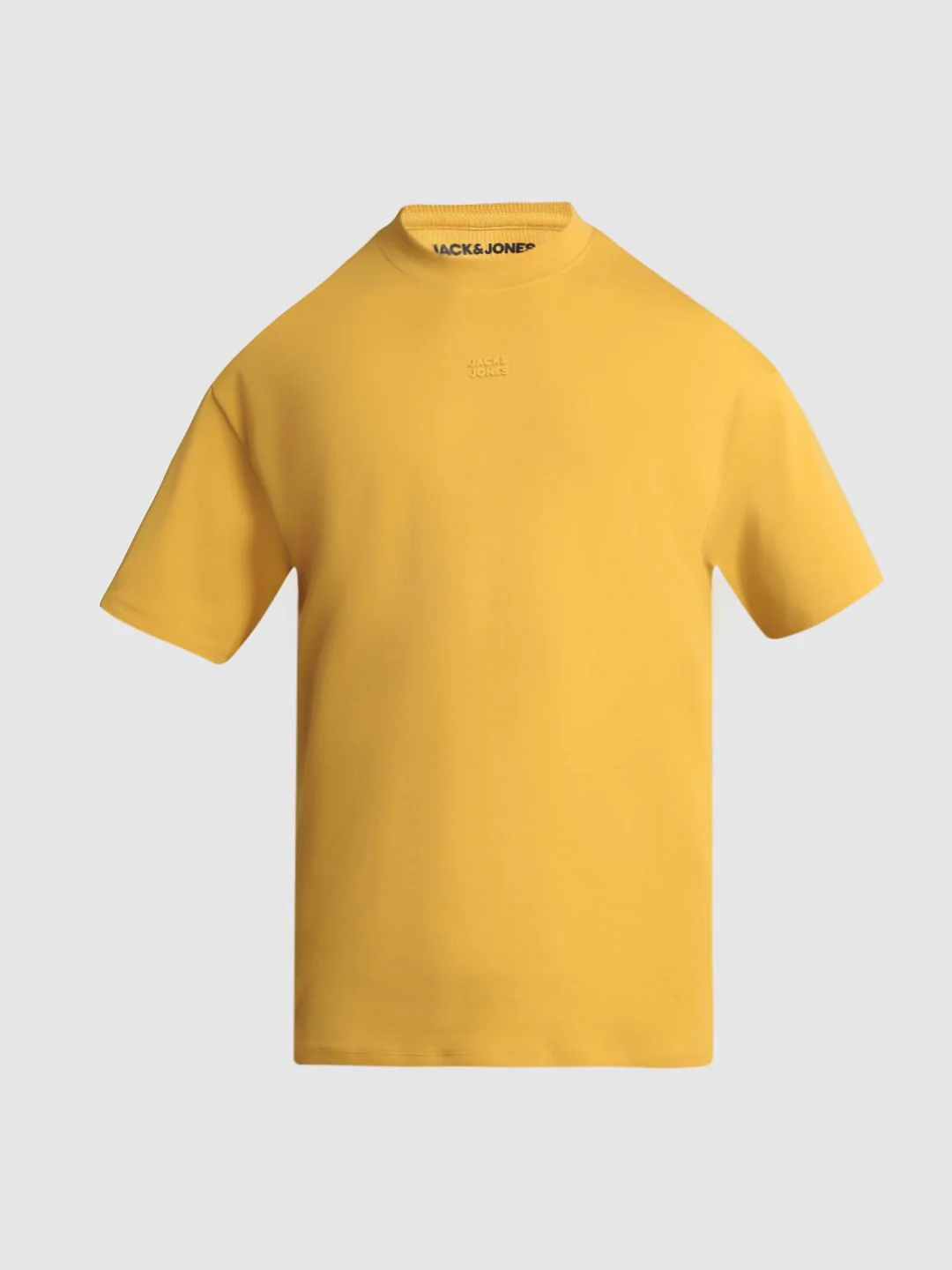 Yellow Oversized Crew Neck T-shirt - Image 7