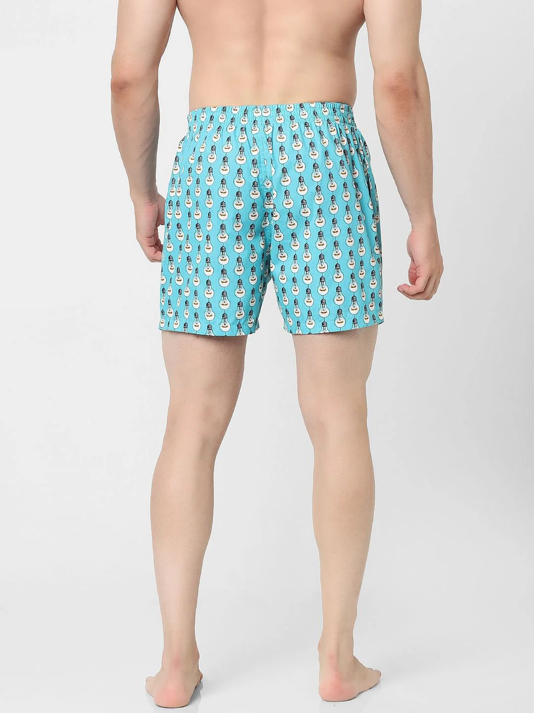Blue Graphic Print Boxers - Image 3
