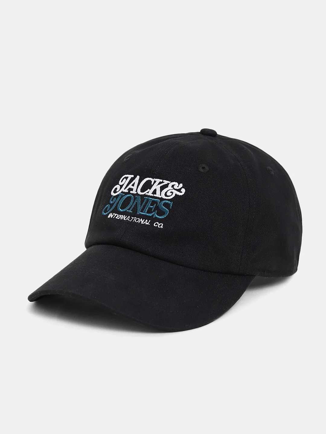 Black Logo Printed Cap - Image 2