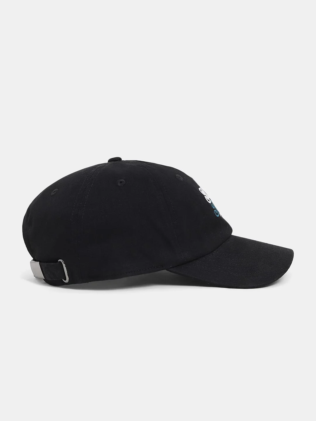 Black Logo Printed Cap - Image 3