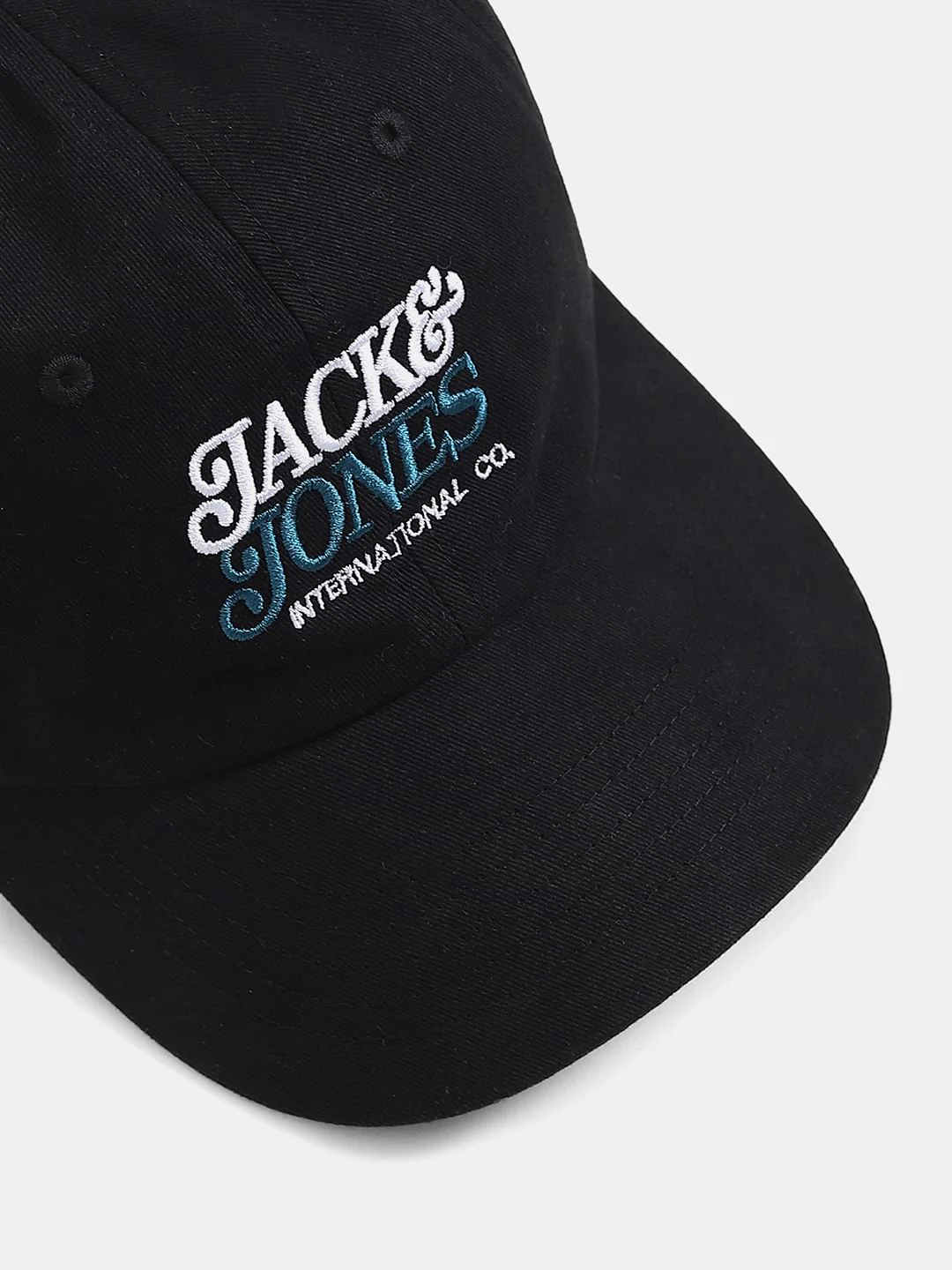 Black Logo Printed Cap - Image 4